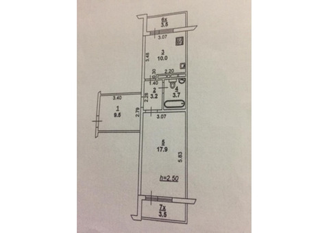 Продается 1к.кв., г. Ростов-на-Дону, Уланская