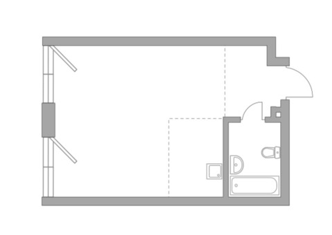 Продается 1-к. квартира, 35,4 кв.м. в ЖК 'HighWay'