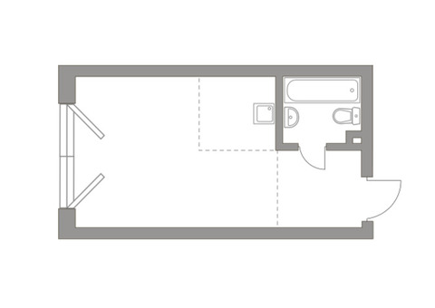 Продается 1-к. квартира, 30 кв.м. в ЖК 'HighWay'