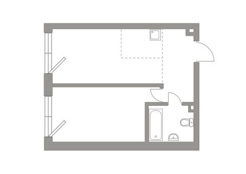 Продается 2-к. квартира, 39,7 кв.м. в ЖК 'HighWay'