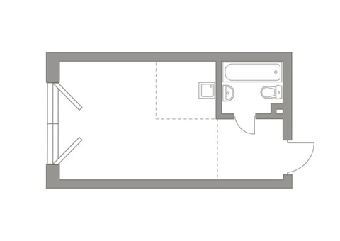 Продается 1-к. квартира, 30 кв.м. в ЖК 'HighWay'