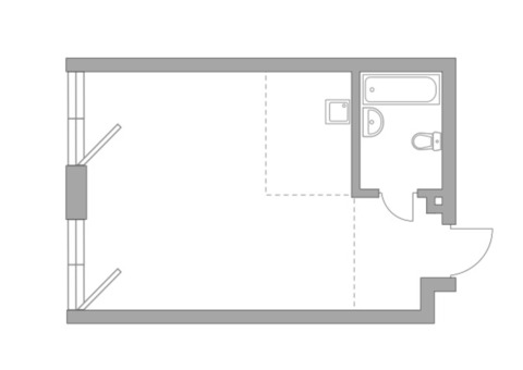 Продается 1-к. квартира, 35,4 кв.м. в ЖК 'HighWay'