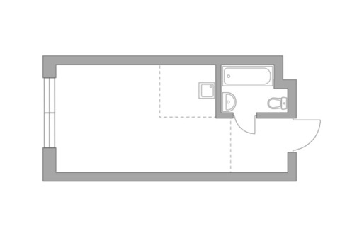 Продается 1-к. квартира, 24,6 кв.м. в ЖК 'HighWay'