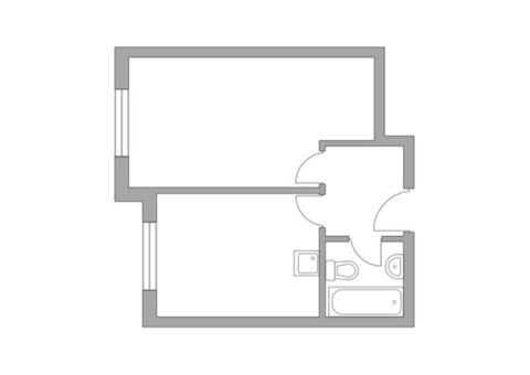 Продается 1-к. квартира, 33 кв.м. в ЖК «Живописный»