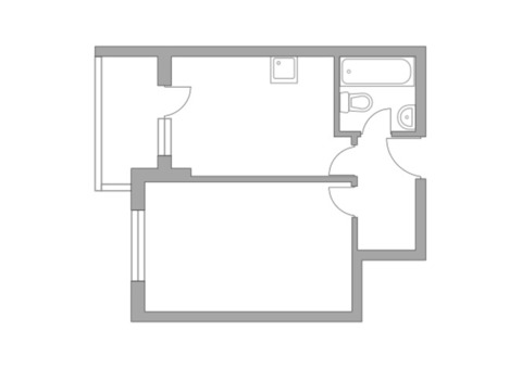 Продается 1-к. квартира, 35,1 кв.м. в ЖК «Живописный»