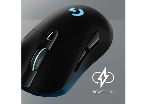 Характеристики мышь Logitech G703 LightSpeed (Hero), игровая, оптическая, беспроводная, USB, черный [910-005640]