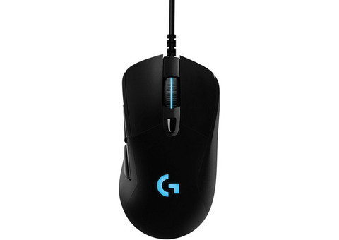 Характеристики мышь Logitech G403 HERO, игровая, оптическая, проводная, USB, черный [910-005632]