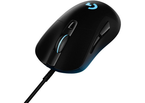 Характеристики мышь Logitech G403 HERO, игровая, оптическая, проводная, USB, черный [910-005632]