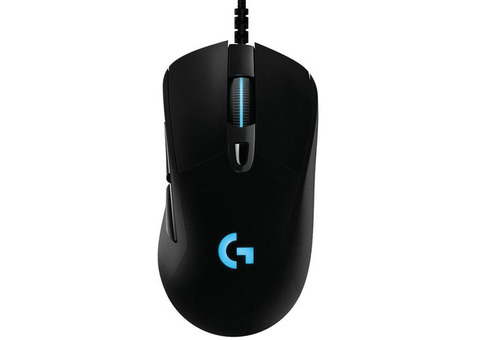 Характеристики мышь Logitech G403 HERO, игровая, оптическая, проводная, USB, черный [910-005632]