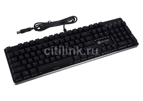 Характеристики клавиатура Oklick 990G RAGE, USB, черный [1091210]