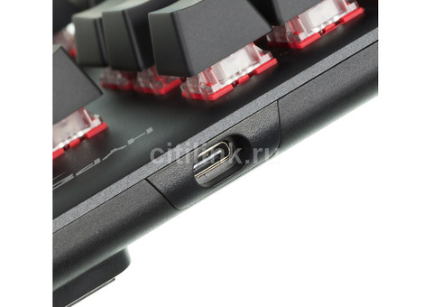 Характеристики клавиатура HYPERX Alloy Origins, USB, черный [hx-kb6rdx-ru]