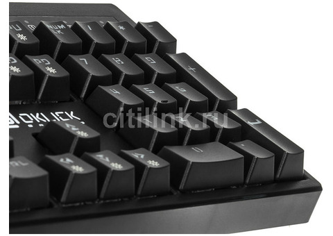 Характеристики клавиатура Oklick 940G VORTEX, USB, черный [471467]