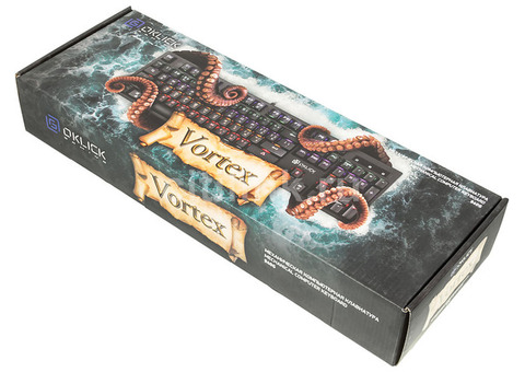 Характеристики клавиатура Oklick 940G VORTEX, USB, черный [471467]