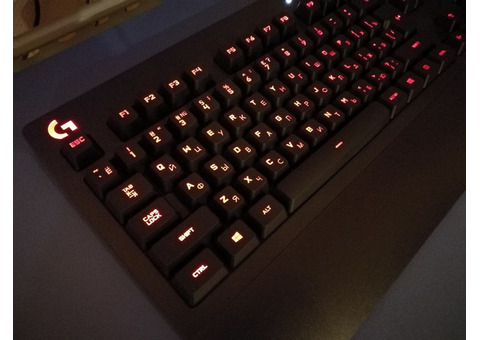 Характеристики клавиатура Logitech G213 Prodigy RGB, USB, c подставкой для запястий, черный [920-008092]