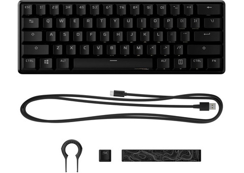 Характеристики клавиатура HYPERX Alloy Origins 60, USB, черный [hkbo1s-rb-ru/g]