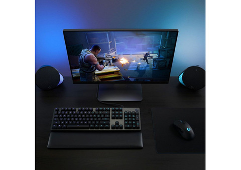 Характеристики мышь Logitech G703 LightSpeed (Hero), игровая, оптическая, беспроводная, USB, черный [910-005640]