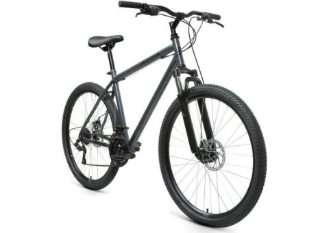 Характеристики велосипед ALTAIR MTB HT 27,5 2.0 disc (2021), горный (взрослый), рама: 17', колеса: 27.5', серый/черный, 16.5кг [rbkt1m17g005]