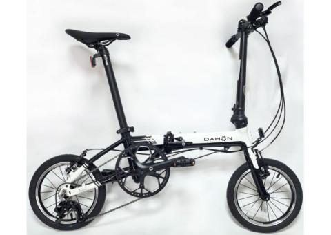 Характеристики велосипед DAHON K3 (2021), городской (взрослый), колеса: 14', белый/черный, 8.02кг [vd21004]