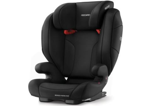 Характеристики автокресло детское RECARO Monza Nova Evo Seatfix Perfor Black, 2/3, черный [88012240050]