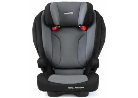 Характеристики автокресло детское RECARO Monza Nova Evo Seatfix Perfor Black, 2/3, черный [88012240050]