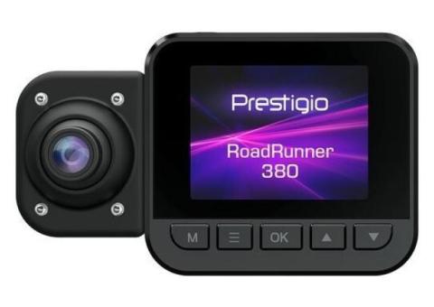 Характеристики видеорегистратор Prestigio RoadRunner 380, черный