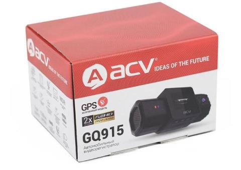 Характеристики видеорегистратор ACV GQ915, черный