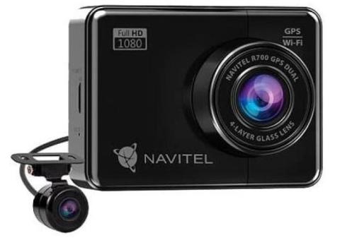 Характеристики видеорегистратор Navitel R700 GPS 2CH, черный