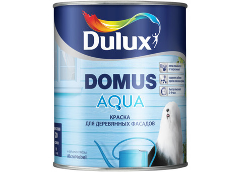 Dulux Domus Aqua / Дюлакс Домус Аква Краска для деревянных фасадов водно-дисперсионная полуматовая