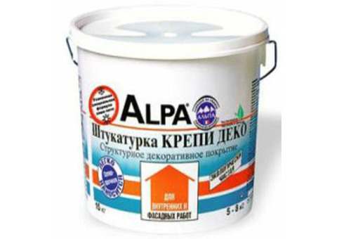 Alpa Crepi Deco / Альпа Крепи Деко Штукатурка декоративная