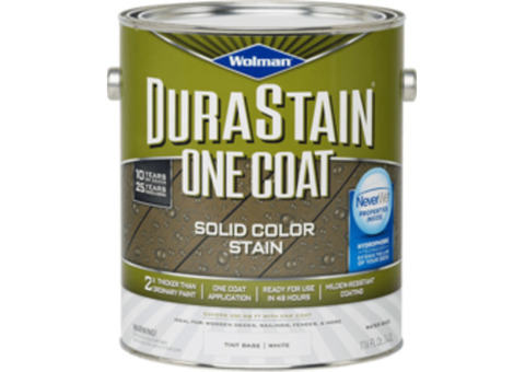 Wolman DuraStain Solid Color Stain / Волман ДюраСтейн Солид Колор Сатин Пропитка декоративная для защиты древесины полупрозрачная