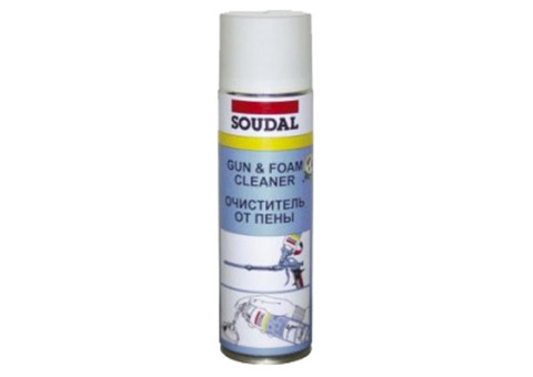 Soudal Gun & Foam Cleaner / Соудал Ган & Фом Клинер Очиститель для неотвердевшей пены аэрозоль