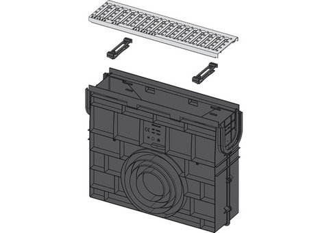 Пескоуловитель Alca Plast AVZ102-R102S