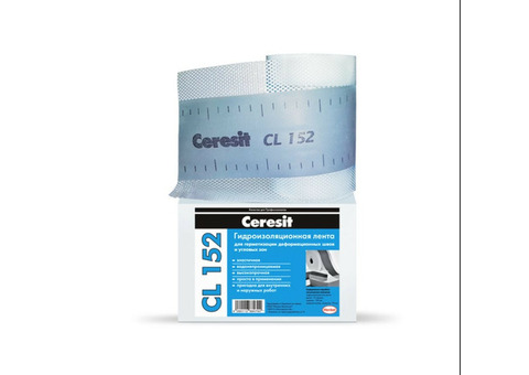 Лента гидроизолирующая Ceresit CL152 10 м