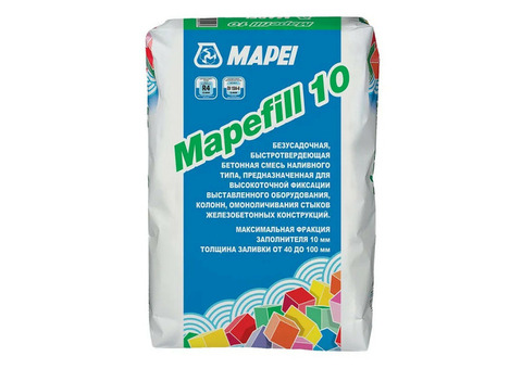 Раствор для анкеровки и подливки Mapei Mapefill 10 25 кг