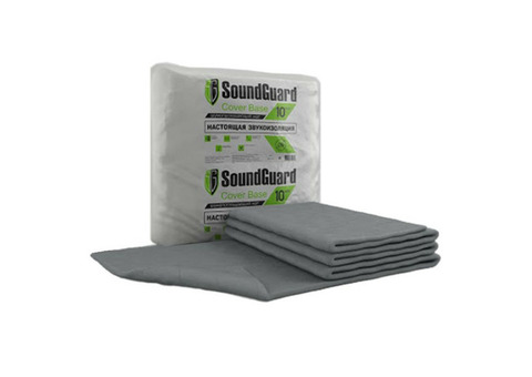 Звукоизоляционный мат SoundGuard Cover Base 5000х1500х10 мм