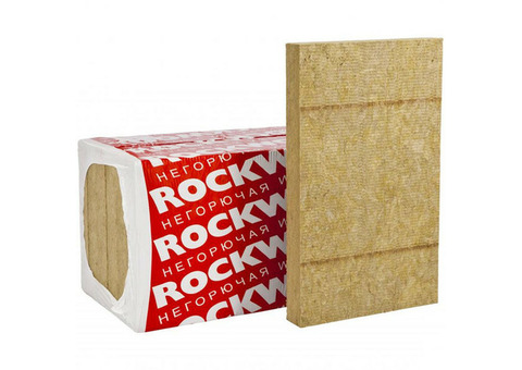 Плиты из каменной ваты Rockwool Венти баттс Оптима 1000х600х100мм (2,4м2, 0,24м3)