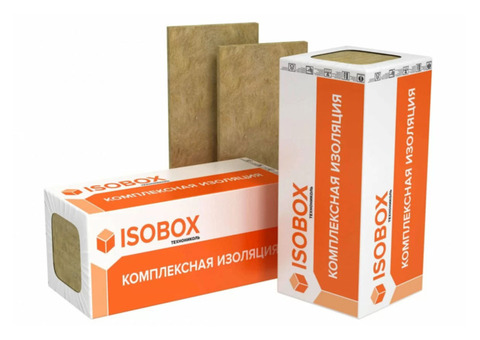 Плита минераловатная Технониколь Isobox РУФ Н 1200х600х100 мм 3 шт