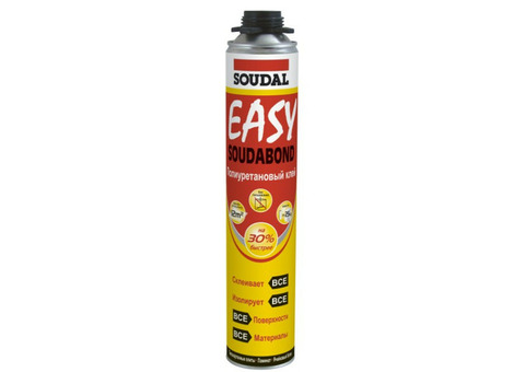 Клей полиуретановый Soudal Soudabond Easy Gun 750мл