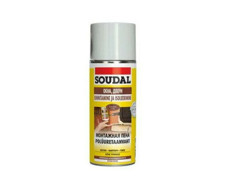 Клей полиуретановый Soudal ручная пена 300мл