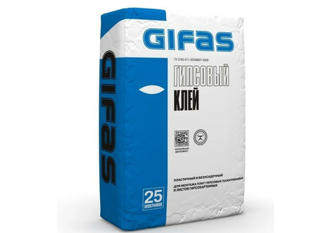 Клей гипсовый Gifas 25 кг