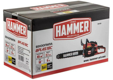 Бензопила Hammer Flex BPL4518C