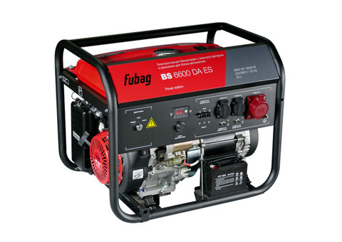 Бензиновый генератор Fubag BS 6600 DA ES