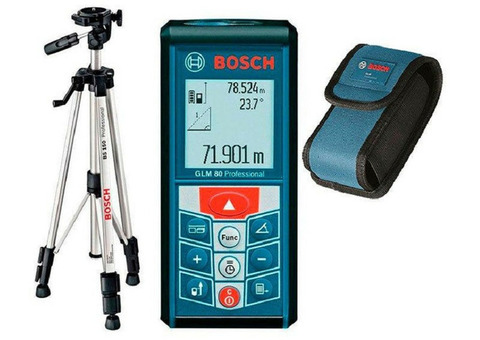 Дальномер лазерный Bosch GLM 80 Professional 06159940A1 с ВТ 150