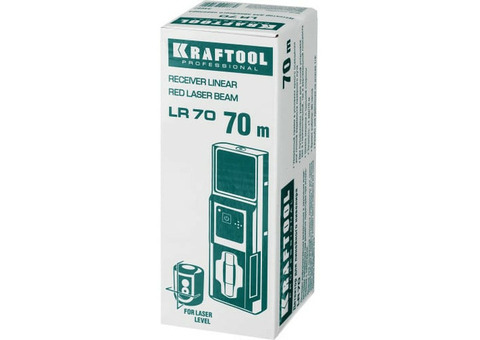 Детектор для линейного нивелира Kraftool LR 70 34607