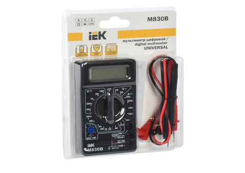 Мультиметр цифровой IEK UNIVERSAL M830B