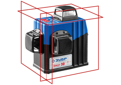 Нивелир лазерный Зубр Профессионал Крест-3D 34908