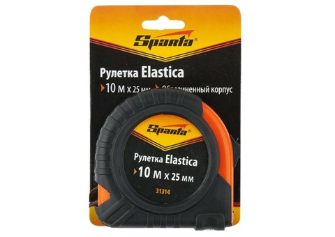 Рулетка Sparta Elastica 10000х25 мм