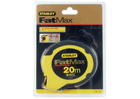 Рулетка измерительная Stanley FatMax 0-34-133 20 м х 10 мм