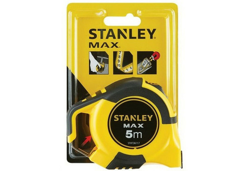 Рулетка измерительная магнитная Stanley Max STHT0-36117 5 м 25 мм