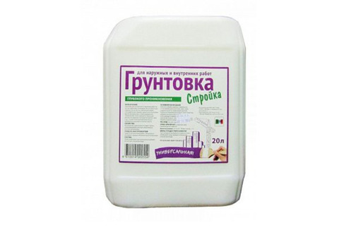 Грунтовка акриловая Norme Color Стройка проникающая 20 л